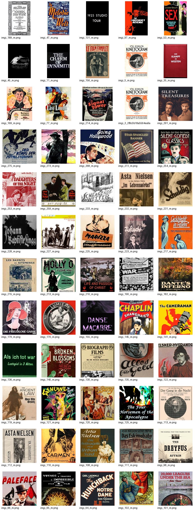 HISTORICAL CINEMATIC MASTERPIECES OF THE SILENT ERA